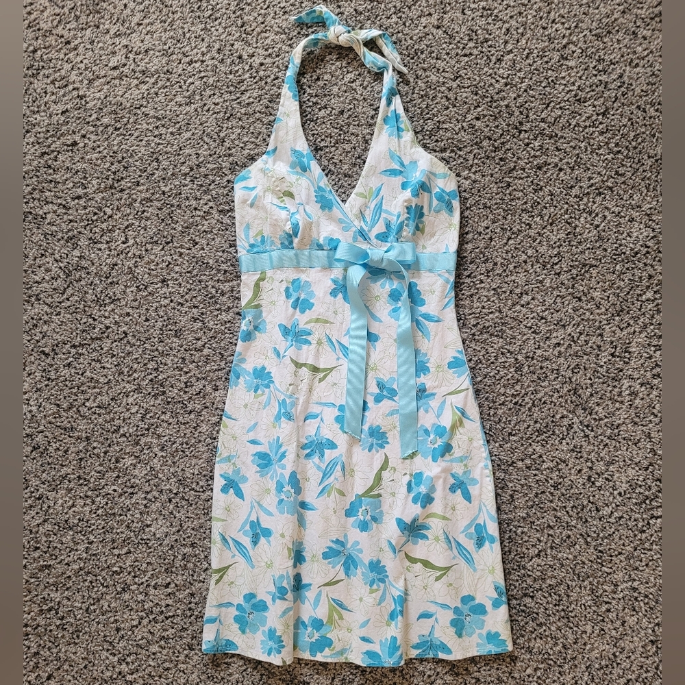 Charlotte Russe Floral Halter Dress
